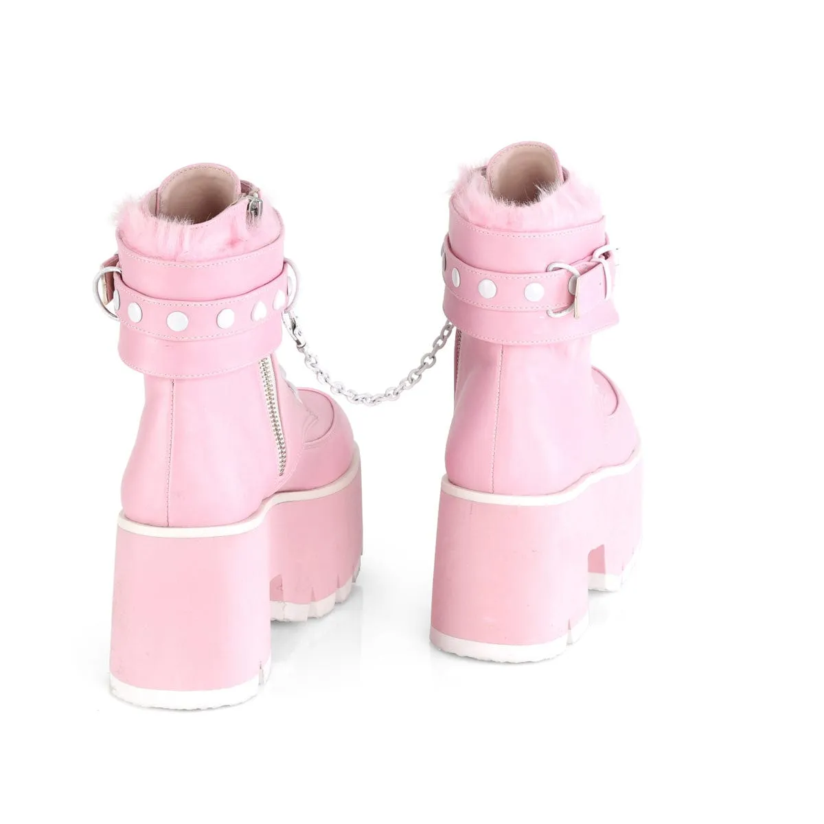 ASHES-57 Baby Pink Vegan Leather Carry Easy Cotton Touch