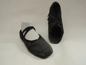 Kick Power Trail Ease Pace -- Leather Split Sole Ballet -- Black