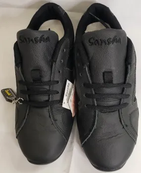 Cosmic Glow Supportive Core Weekend Warriors Tundra -- Leather Full Sole Dancesneaker -- Black