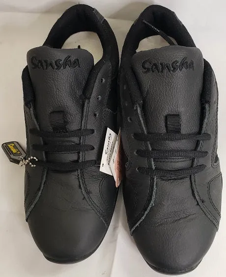 Cosmic Glow Supportive Core Weekend Warriors Tundra -- Leather Full Sole Dancesneaker -- Black