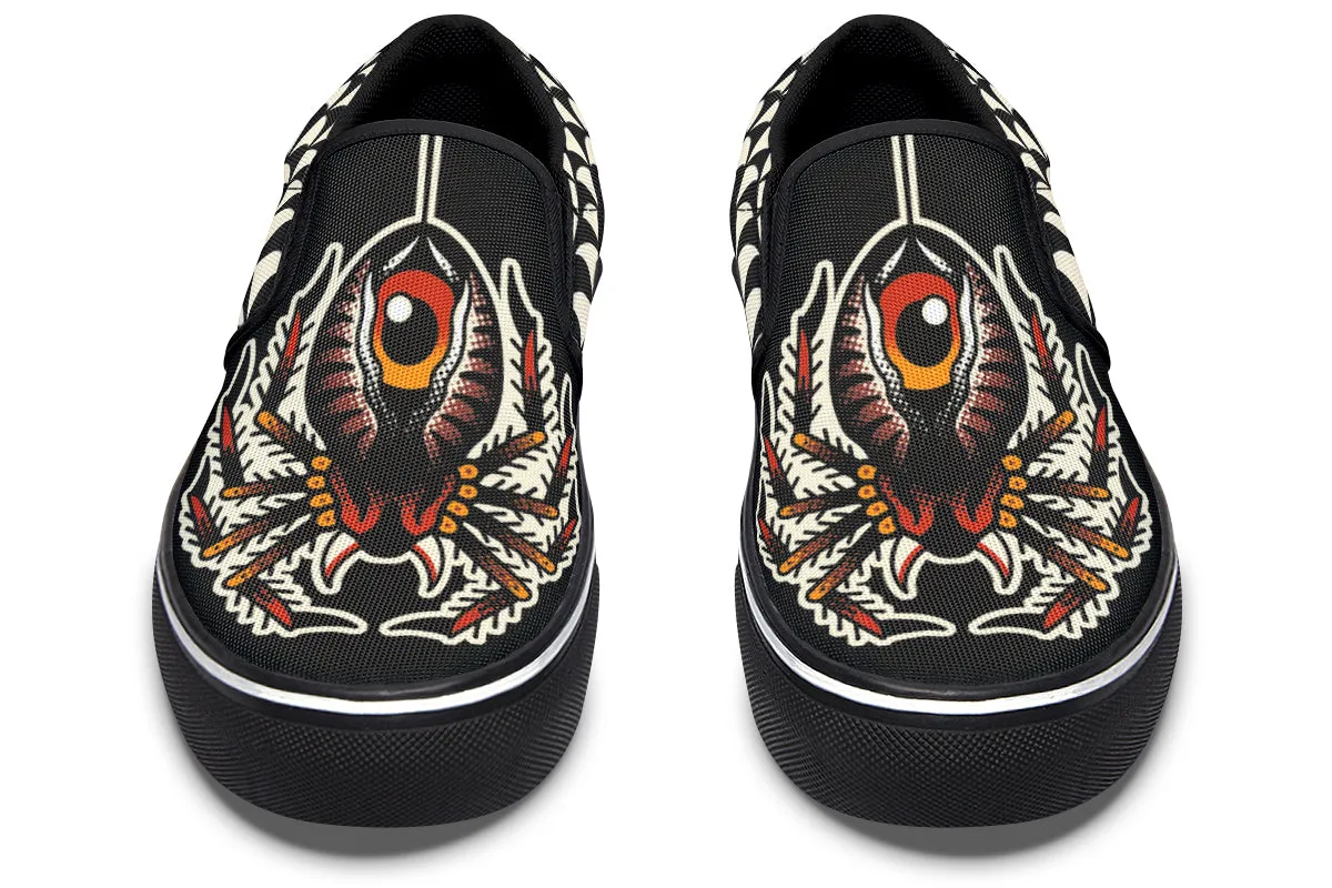 Comfort Stand Traditional Spider Slip On Shoes