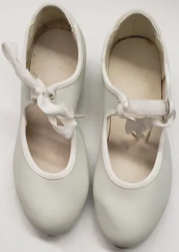 Yazmine Jr. -- Children's Economy Tap Oxford -- White Swift Glide