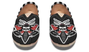 Checkered Deathmoth Casual Shoes Kick Power