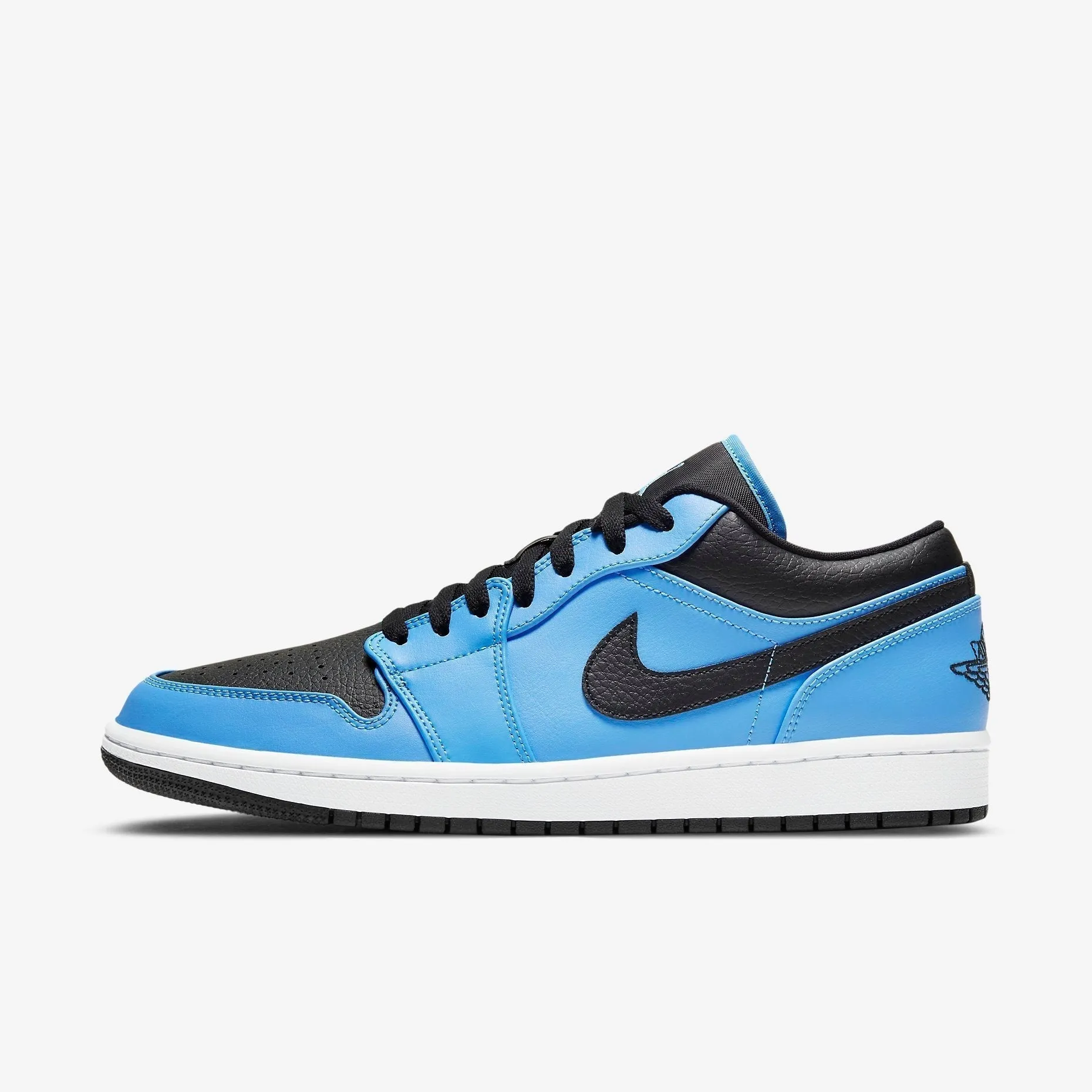 Easy Movement (Men's) Air Jordan 1 Low 'UNC University Blue' (2021) 553558-403