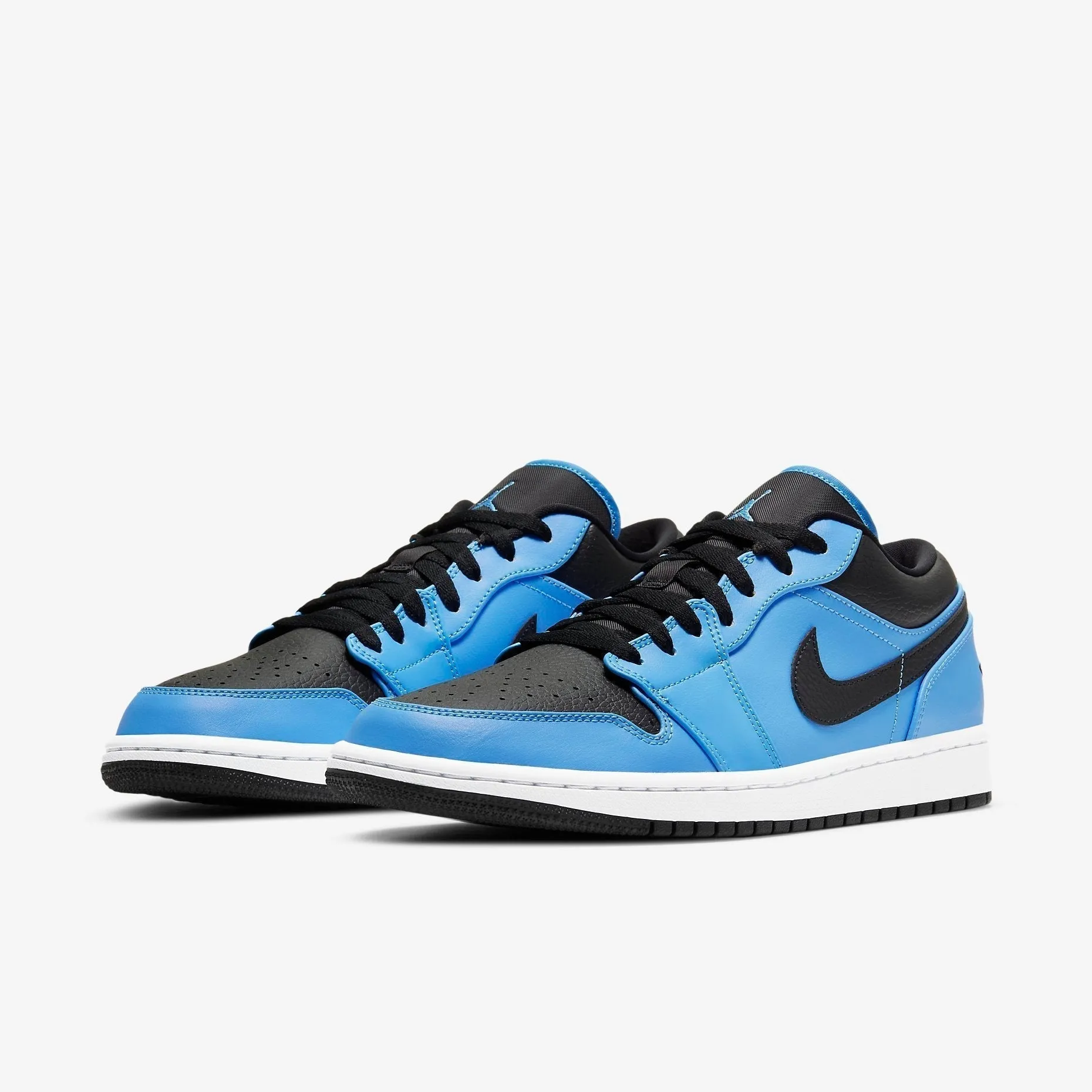 Durable Double Stitching Comfort Lining (Men's) Air Jordan 1 Low 'UNC University Blue' (2021) 553558-403