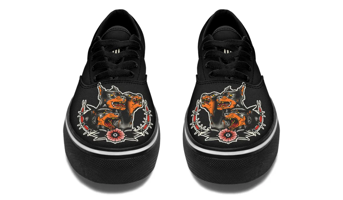 Undead Pharaoh's Cerberus Classic Shoes Desert Path Shock Guard