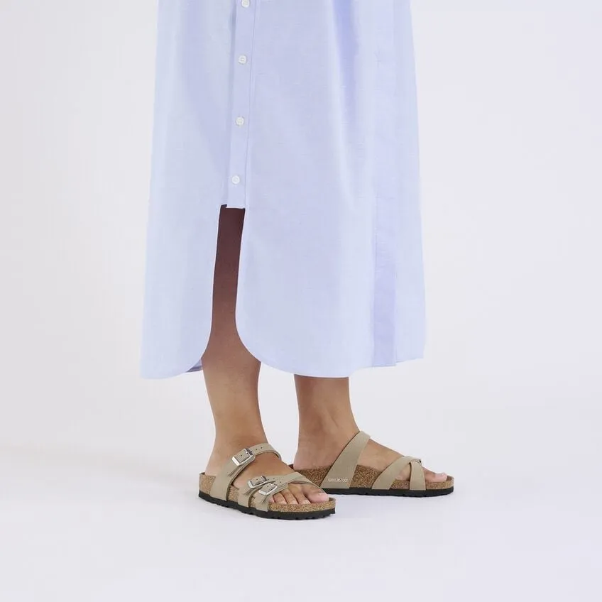 Franca Vegan in Gray Taupe from Birkenstock Media Pop