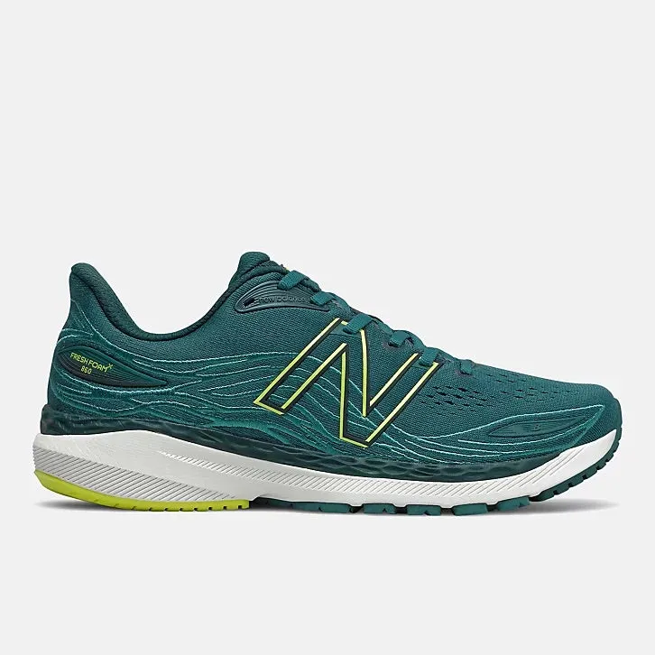 Fresh Foam X 860v12 - Mountain Teal with Sulfur Yellow Comfort Flex Soul Walk