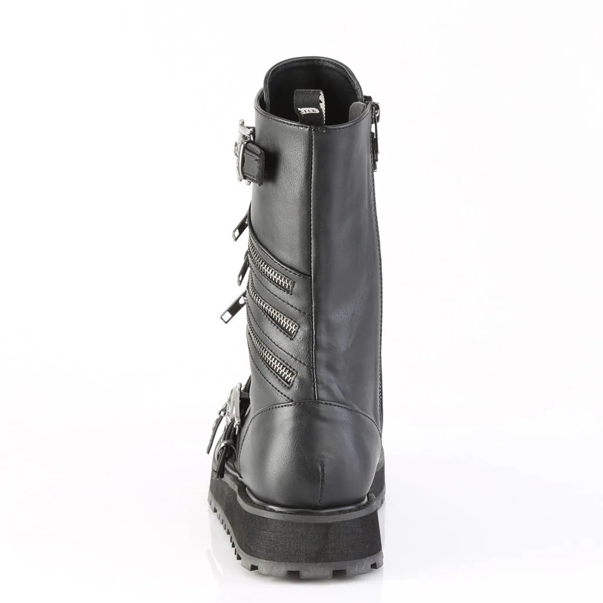 VALOR-240 Black Vegan Leather Street Cool Earth Tone