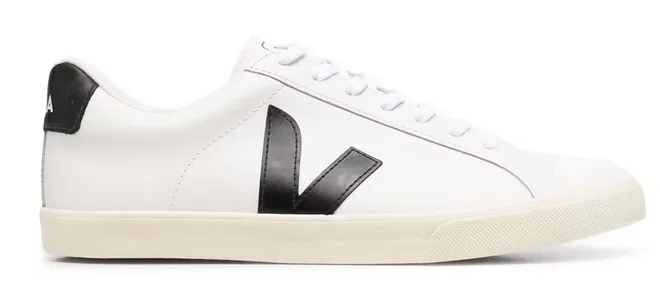 Lightweight Padded Comfort Cold Weather Veja Esplar Leather White Black (W)