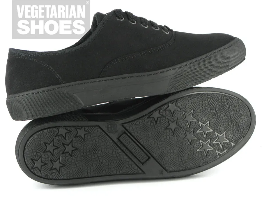 Lockdown fit Kennedy Sneaker in Black from Vegetarian Shoes