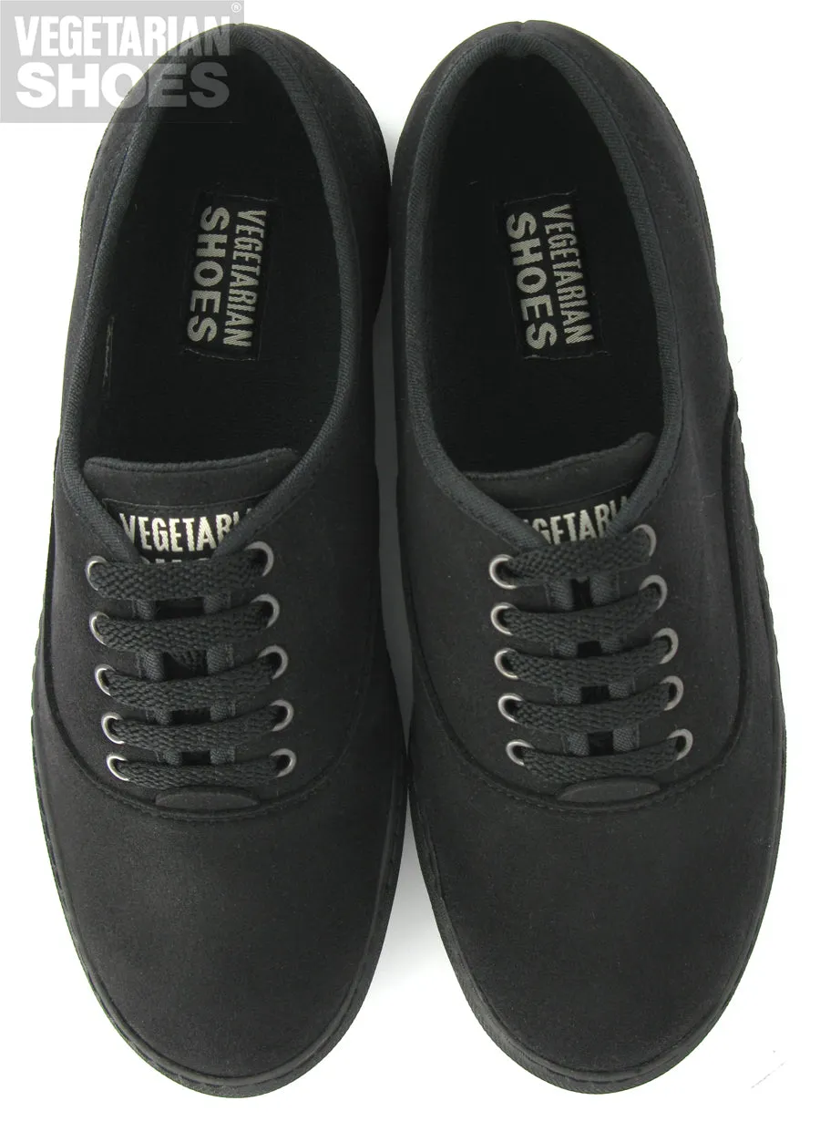 Heel Counter Structure Kennedy Sneaker in Black from Vegetarian Shoes