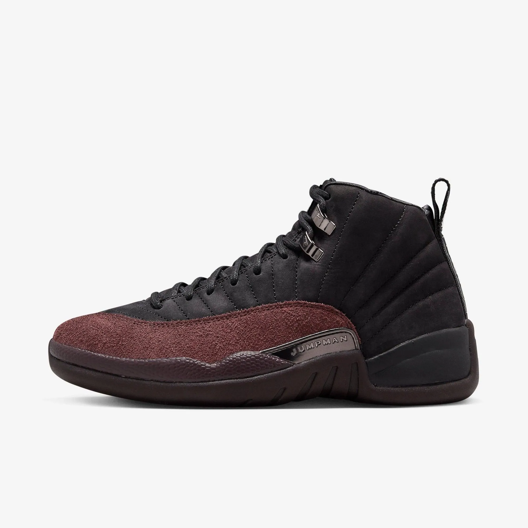 (Women's) Air Jordan 12 Retro SP x A Ma Mani??re 'Black' (2023) DV6989-001 Reflective Detail
