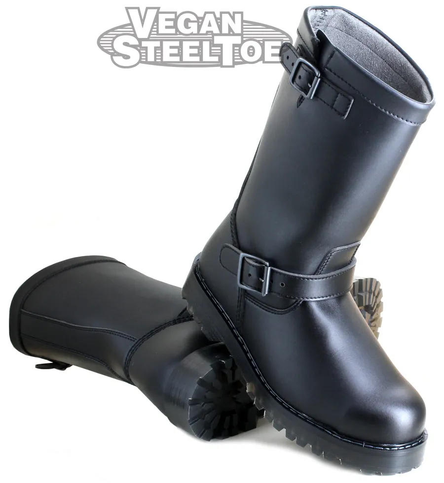 Lightweight Minimal Color VST Engineer Boot from Vegetarian Shoes