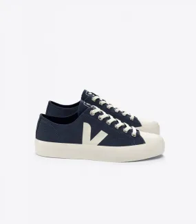 Stone Gray Star Shine Wata II Low Canvas in Nautico Pierre from Veja