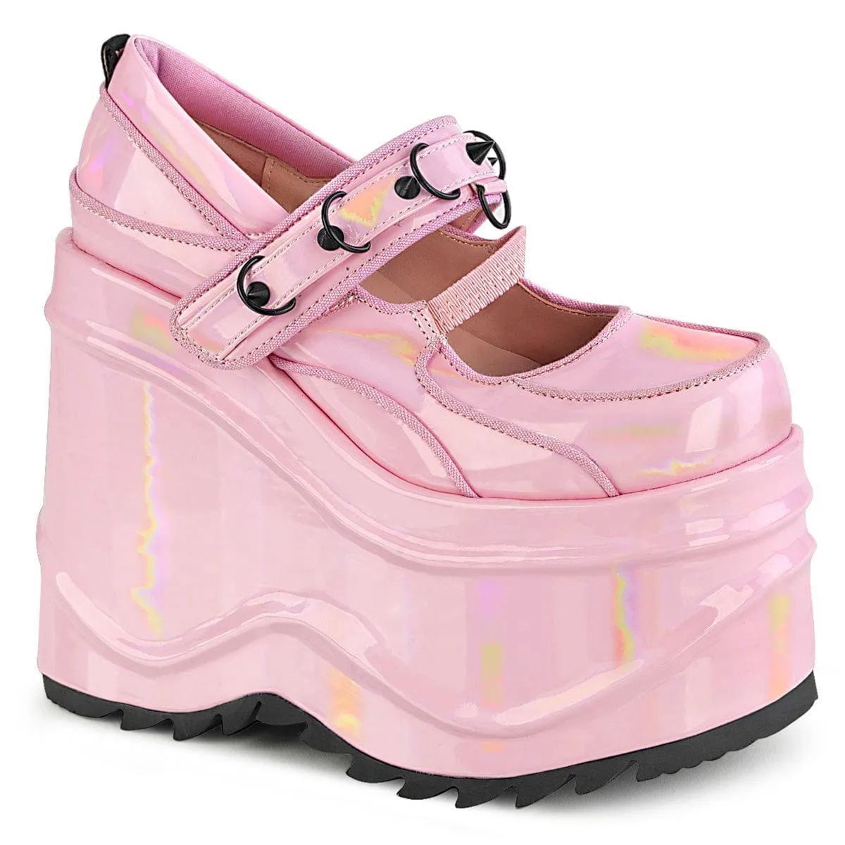 Teen Edge WAVE-48 Baby Pink Hologram Patent