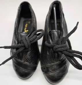 Cold Safe Padded Tongue Niam -- Infant's and Boy's Dress Oxford -- Black