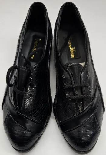 Niam -- Infant's and Boy's Dress Oxford -- Black Shock Resistant All Time