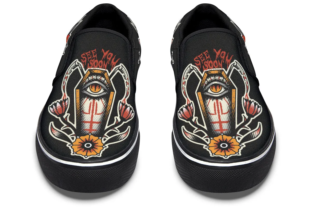 Cold Tone See You Soon Slip On Shoes