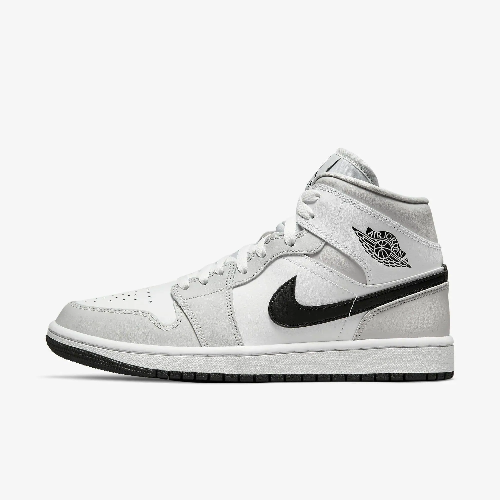 Ground Contact Sole (Women's) Air Jordan 1 Mid 'Light Smoke Grey' (2021) BQ6472-015