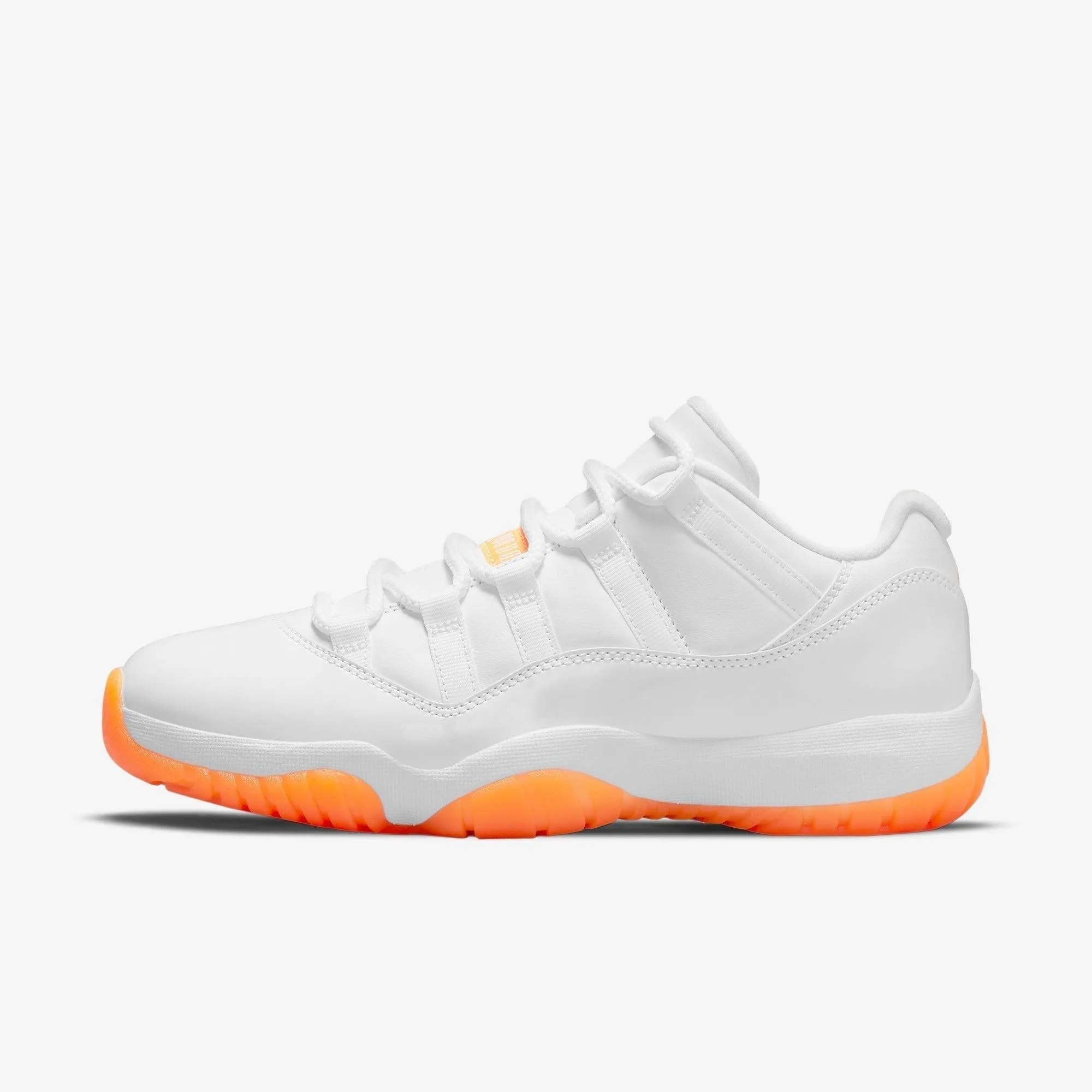 (Women's) Air Jordan 11 Retro Low 'Bright Citrus' (2021) AH7860-139 Easy Wear Lean Form