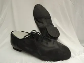Non Slip Office Workers Crystal Glow Women's Jazz Soft -- Split Sole Jazz Oxford -- Black
