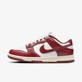 (Women's) Nike Dunk Low PRM 'Vintage Team Red' (2023) FJ4555-100 Perforated Ventilation System