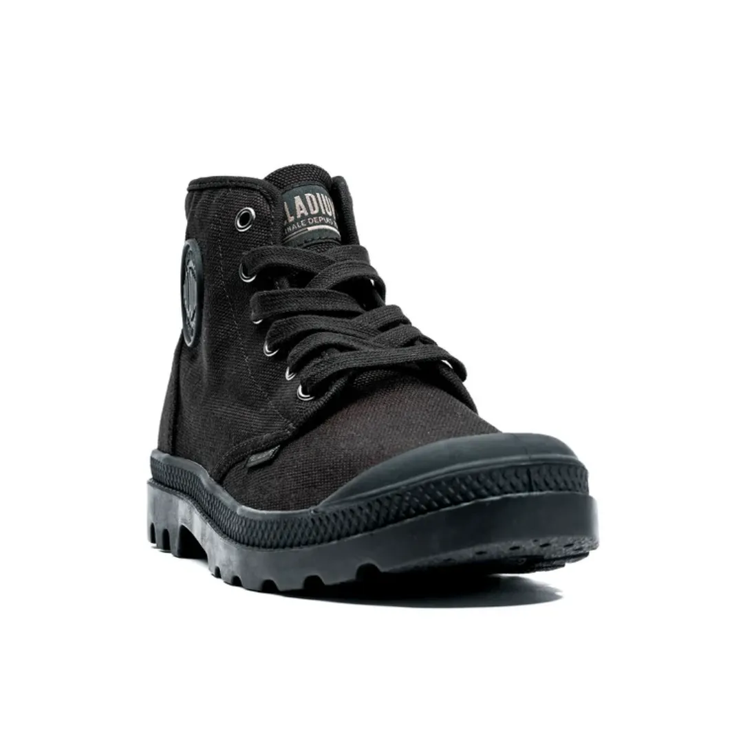 Timeless Quality Women's Pampa Hi in Black from Palladium