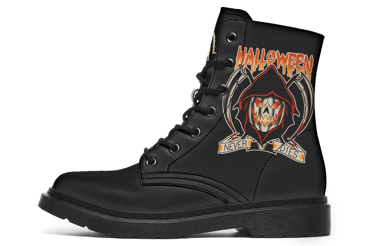 Halloween Never Dies Boots Stride Easy Fast pace