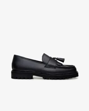 Mater Loafer in Black from N??skin Comfortable Office Slip-ons