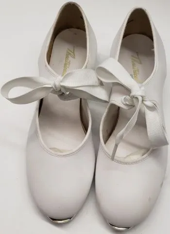 Work Yazmine II Jr. -- Children's Economy Tap Oxford -- White