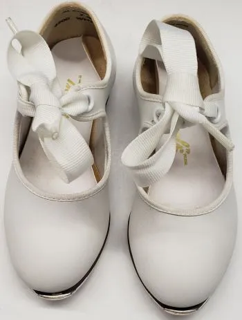 Surf Step Memory Foam Yazmine V Jr. -- Toddler's Economy Tap Oxford -- White