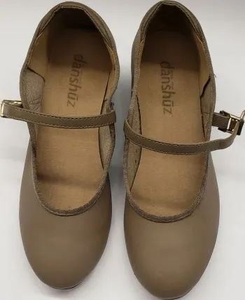 Eco Friendly Minimalist Fans Yuridia -- Women's Economy Tap Strap -- Tan